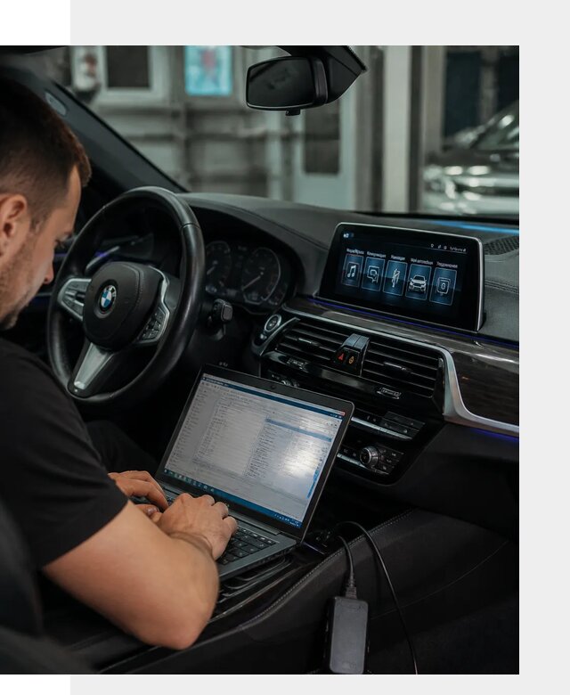 Русификация мультимедиа BMW для авто под ключ в Находке