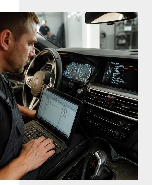 Русификация приборной панели BMW для авто в Находке от компании