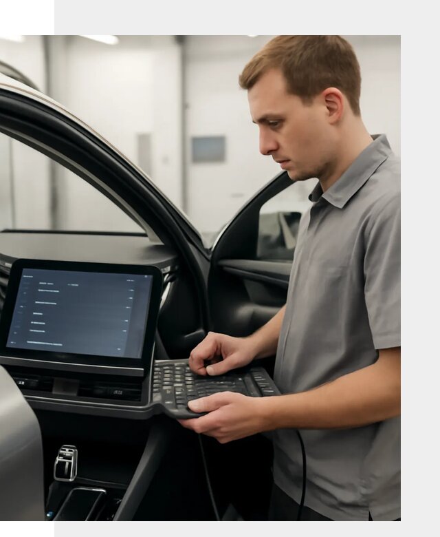 Русификация мультимедиа автомобилей Lynk Co в Находке