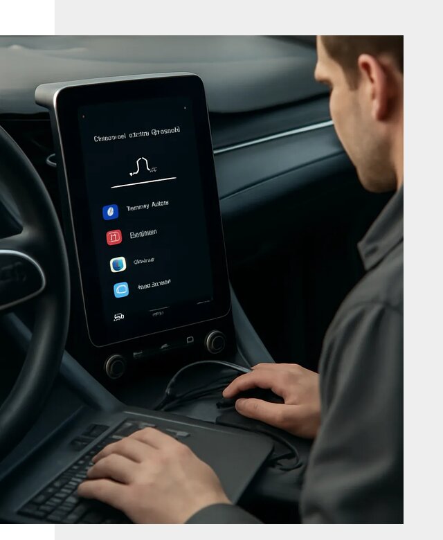 Установка приложений Lynk Co на автомобиль в Находке