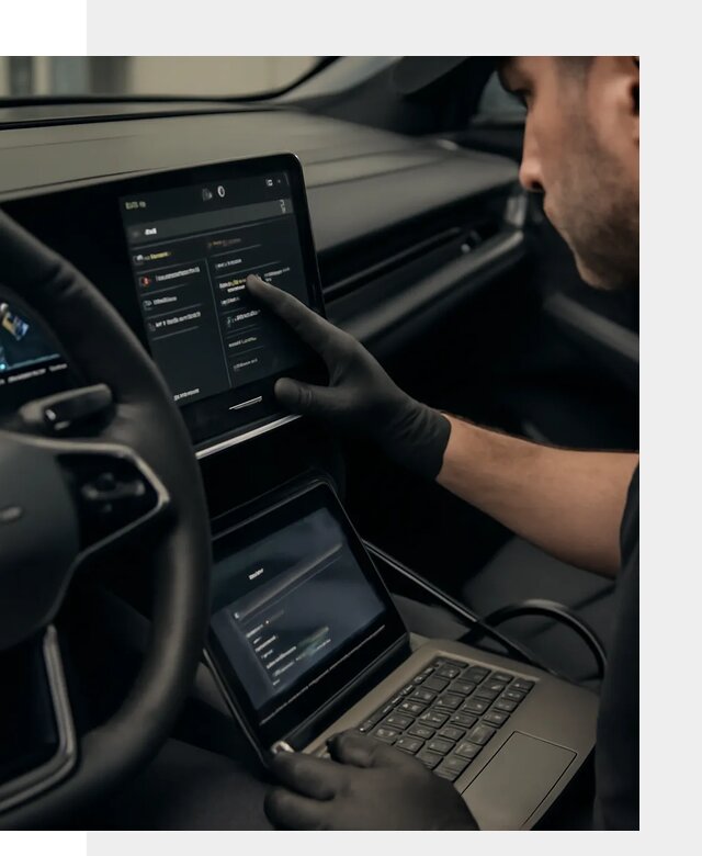 Русификация приборной панели Rising автомобиля в Находке