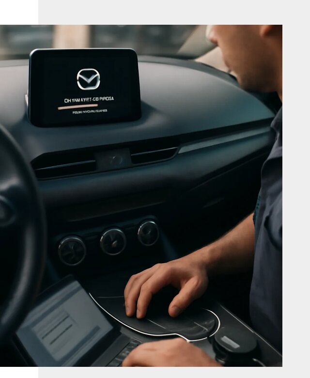 Установка приложений Mazda на мультимедийную систему в Находке